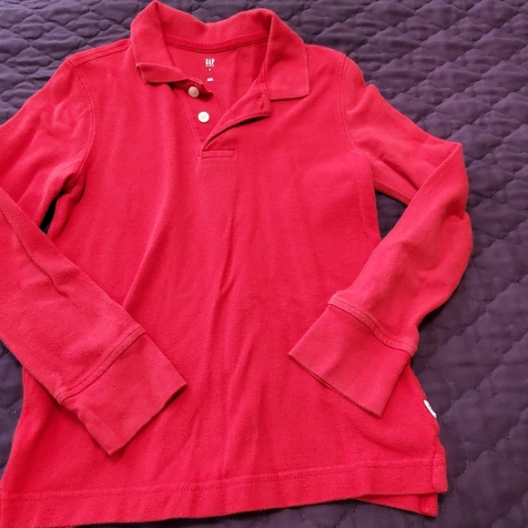 GAP Other - EUC, l/s red polo